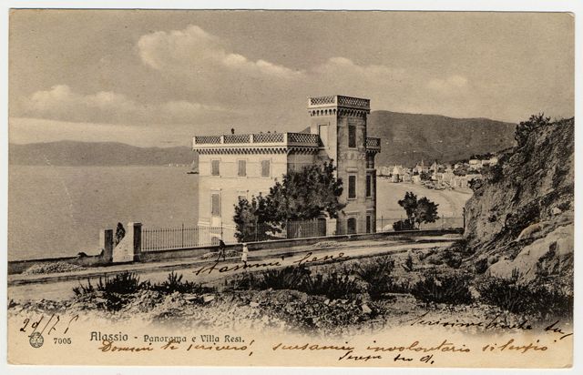 FFC016111 Alassio - Panorama e villa Resi