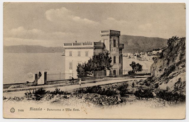 FFC016120 Alassio - Panorama e villa Resi