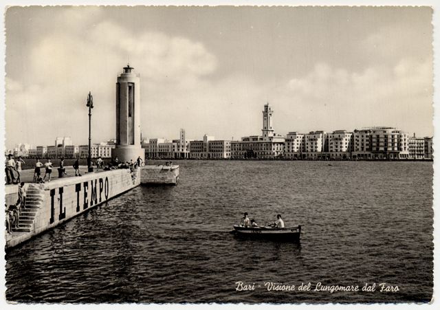 FFC017495 Bari - Veduta del Lungomare dal faro