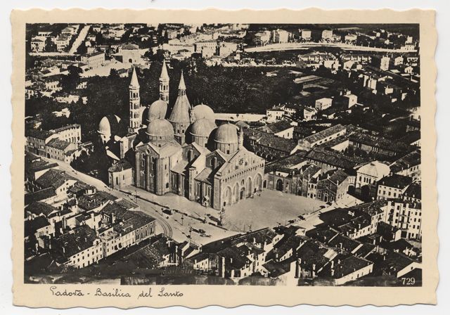 FFC017812 Padova - Veduta aerea con la Basilica di Sant