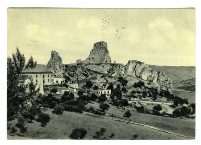 FFC028232 CALTANISSETTA- RUDERI DEL CASTELLO DI PIETRAROSSA