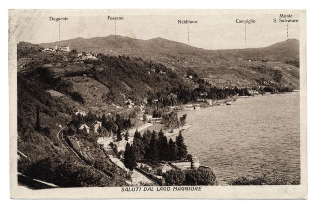 FFC036488 L LAGO MAGGIORE VEDUTA PANORAMICA