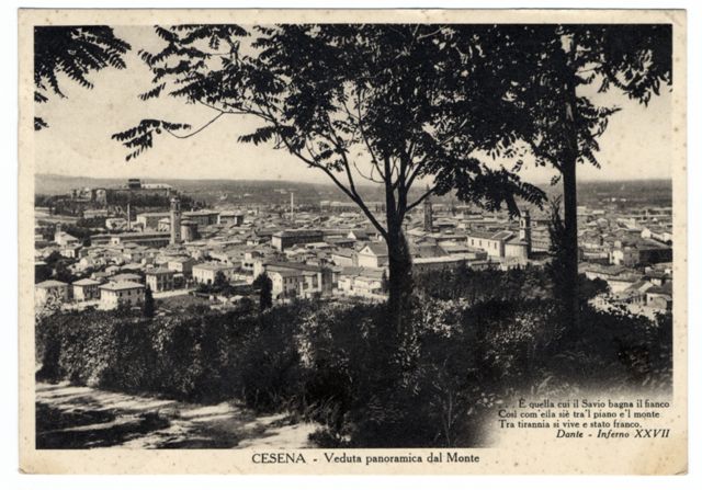 FFC037651 CESENA - Veduta PANORAMICA DAL MONTE - E QUELLA...