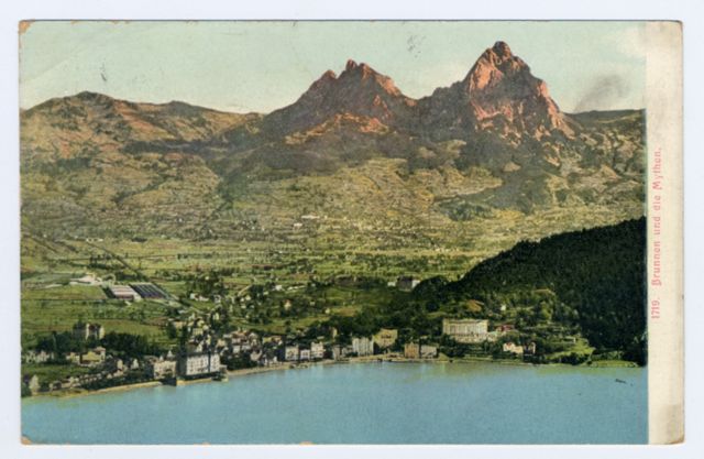 FFC037761 BRUNNEN UND DIE MYTHEN  VEDUTA PANORAMICA