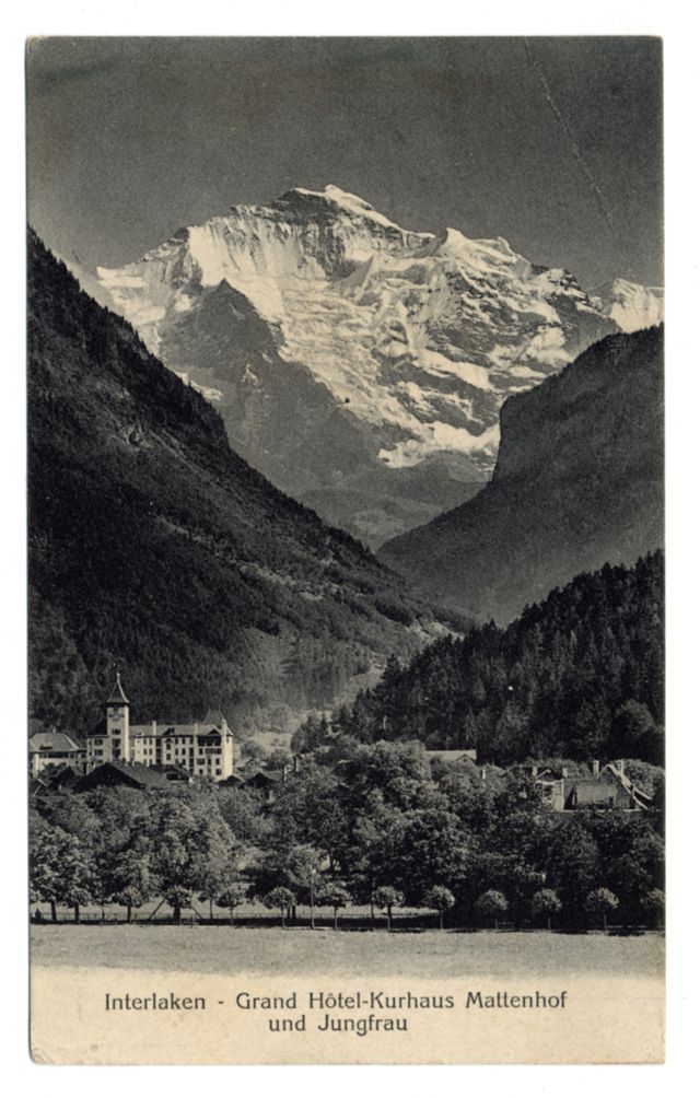 FFC037967 INTERLAKEN - GRAND HOTEL-KURHAUS MATTENHOF UND ...