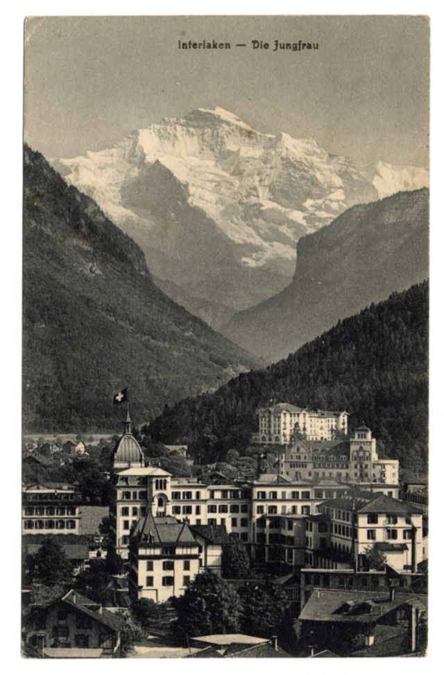 FFC037968 INTERLAKEN - DIE JUNGFRAU  VEDUTA DEL MONTE JUN...
