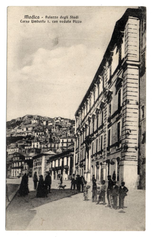 FFC038512 MODICA - PALAZZO DEGLI STUDI - CORSO UMBERTO I,...