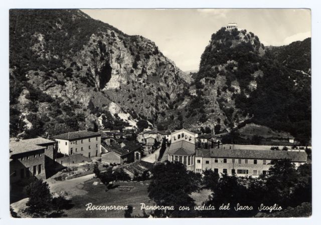 FFC038567 ROCCAPORENA - Panorama CON VEDUTA DEL SACRO SCO...