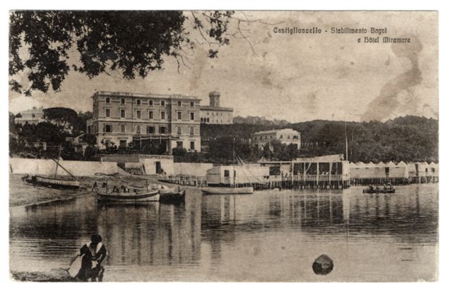 FFC038786 CASTINGLIONCELLO - Veduta BAGNI E HOTEL MIRAMARE