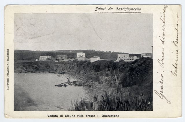 FFC038793 CASTINGLIONCELLO - Veduta DI ALCUNE VILLE PRESS...