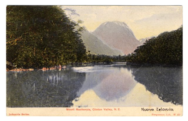 FFC041233 MOUNT MACKEINZIE CLIONTON VALLEY N.Z.  VEDUTA P...