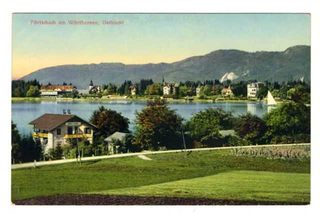 FFC041278 PORTSCHACH AM WORTHERSEE OSTBUCHT VEDUTA PANORA...