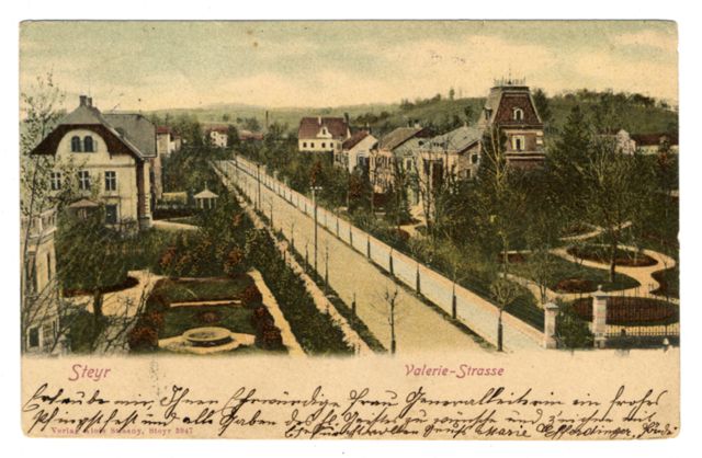 FFC041433 STEYR - VALERIE - STRASSE  VEDUTA PANORAMICA DE...