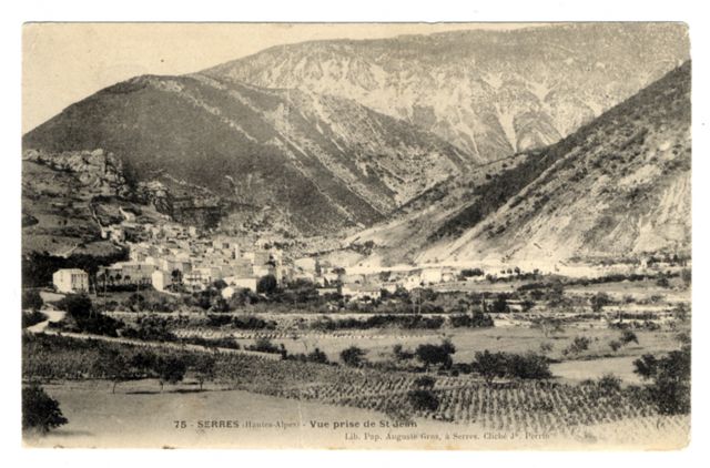 FFC041476 SERRES - (HAUTES ALPES) - VUE PRISE DE ST DEAH ...