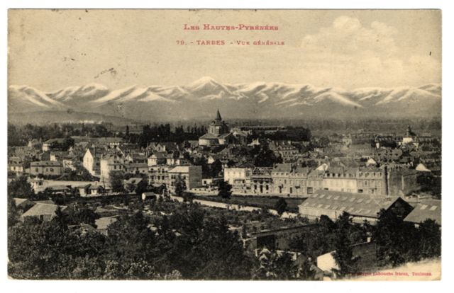 FFC041594 LES HAUTES-PYRENEES - TARBES VUE GENERALE VEDU...