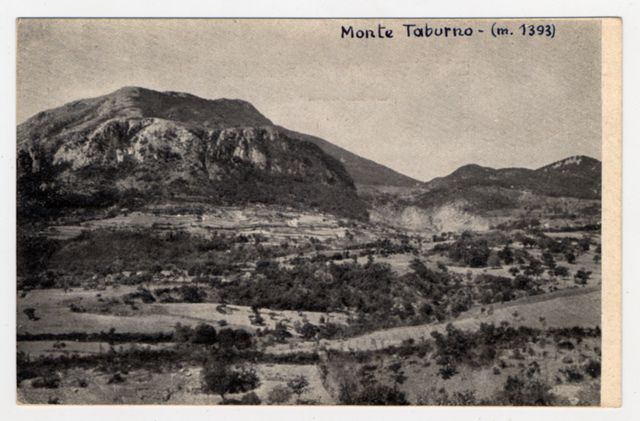 FFC041596 MONTE TABURNO (M. 1393) VEDUTA PANORAMICA DELLA...