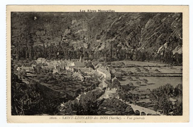 FFC041609 SAINT-LEONARD DES BOIS (SARTHE) - VUE GENERALE ...