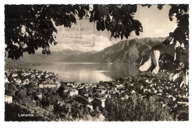 FFC041704 LOCARNO VEDUTA PANORAMICA DEL LAGO MAGGIORE