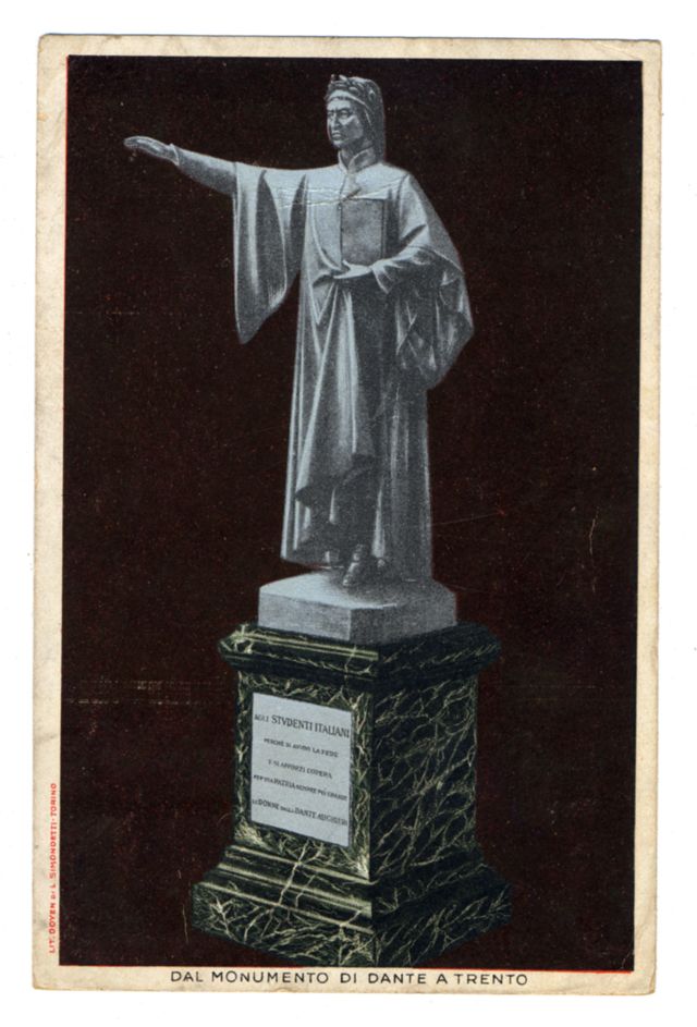 FFC043273 Trento - Veduta dal monumento di Dante